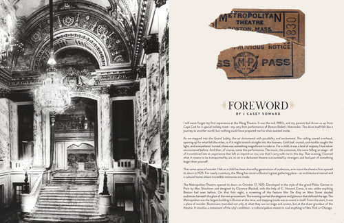 Wang Theatre Commemorative Book