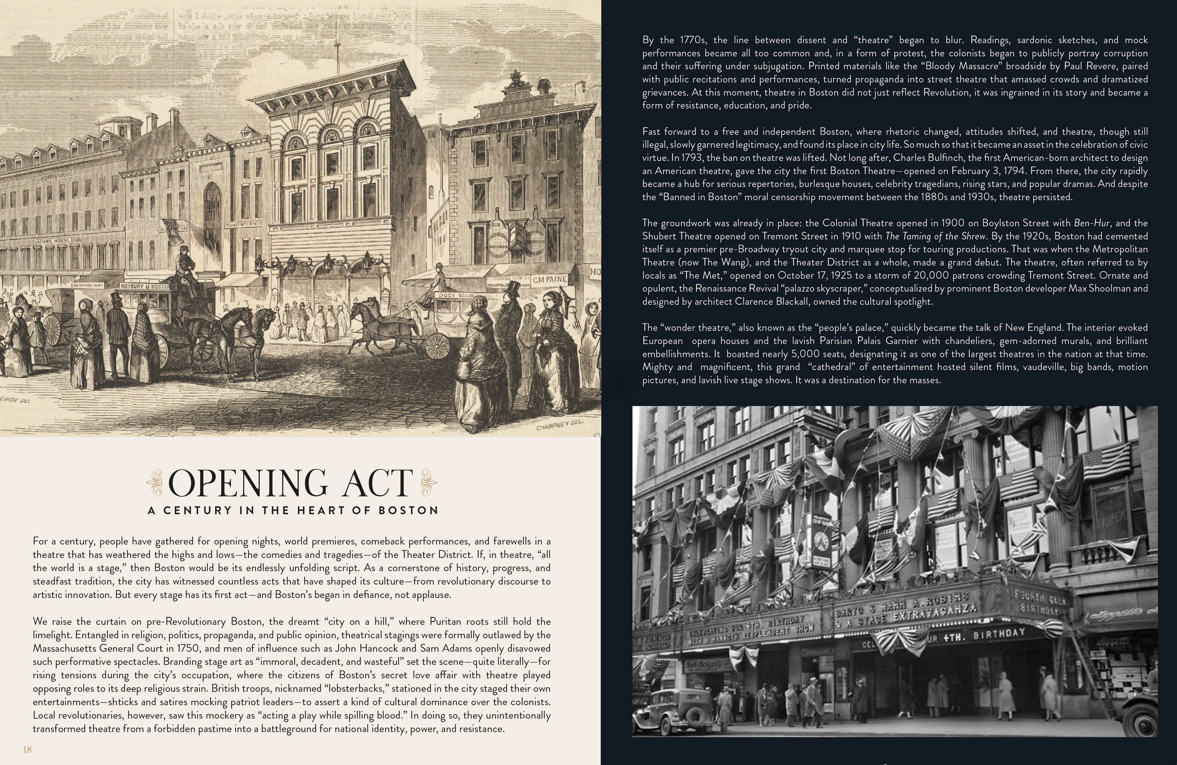 Wang Theatre Commemorative Book